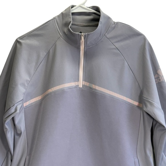 Adidas Hybrid QTR ZJ Zip Lavender Golf Jacket. Size M - Picture 5 of 16